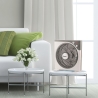 ArticFresh Table Box Fan with Timer, 3 Speeds, 45W On Sale