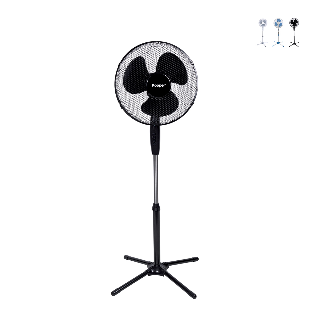 ArticFresh Pedestal Fan, Cross Base, 3 Speeds, 45W, 133cm Promotion