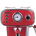 Roki Espresso Coffee Machine with Steam Wand, 15 Bar, 1100W Model