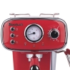Roki Espresso Coffee Machine with Steam Wand, 15 Bar, 1100W Model