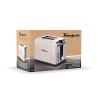 Vintage Style Toaster 2 Slots with Timer and Defrost Function Tepak 