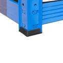Metal shelving unit with shelves 5 shelves 180x90x40cm 950 Kg Element Xl Discounts