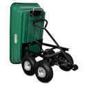 Garden trolley cart wood grass and liquids 380 Kg Parcheron Offers
