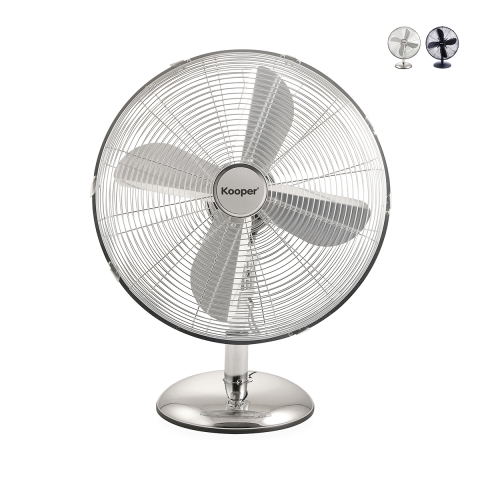 Azhin Table Fan with 3 Adjustable Speeds and Oscillation Promotion