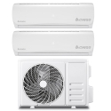 Dual Split Air Conditioner 9000+12000 BTU with Inverter and WiFi Aero Promotion