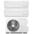 Dual Split Air Conditioner 9000+12000 BTU with Inverter and WiFi Aero Promotion