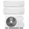 Dual Split Air Conditioner 9000+12000 BTU with Inverter and WiFi Aero Promotion