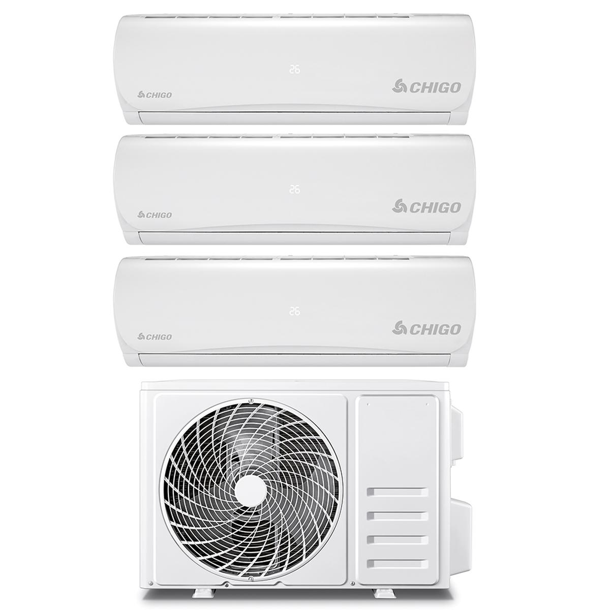 Trial Split Air Conditioner 2x9000 + 12000 BTU with WiFi and Inverter Aero Promotion