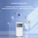 9000 BTU 3-in-1 Portable Air Conditioner with Wheels Clyma Cost