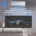 Aero 12000 BTU Inverter Air Conditioner with Heat Pump and Remote Control Model