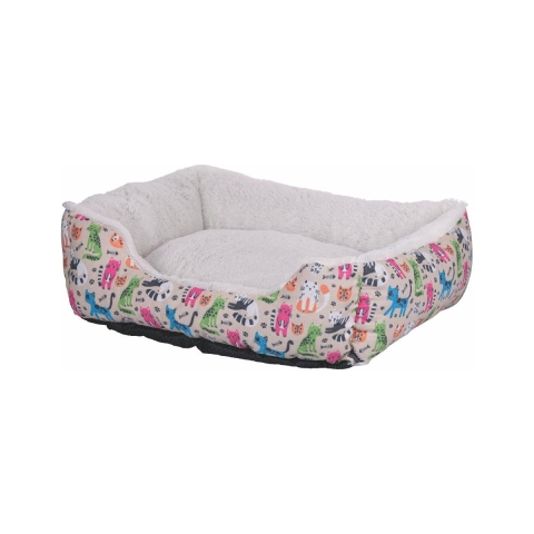 Kenza Indoor Dog Bed 55x45cm Padded with Non-Slip Base Promotion
