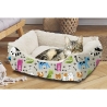 Kenza Indoor Dog Bed 55x45cm Padded with Non-Slip Base Sale