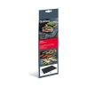 Set of 2 Non-Stick Protective BBQ Mats 40x33cm Fira Sale