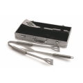 Set of 3 Stainless Steel Barbecue Tools with Nira Case Promotion