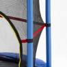 Children's 140cm round trampoline safety net Frog Offers