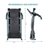 Foldable Electric Treadmill Space-Saving with 8 Programs Kilimangiaro Model
