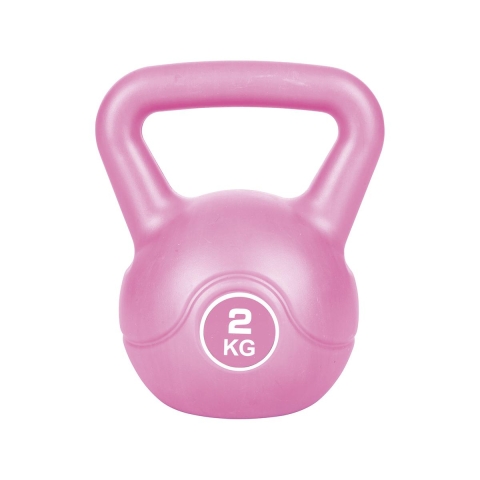 2Kg Kettlebell with Non-Slip Grip for Fitness Exercises Tibor Promotion