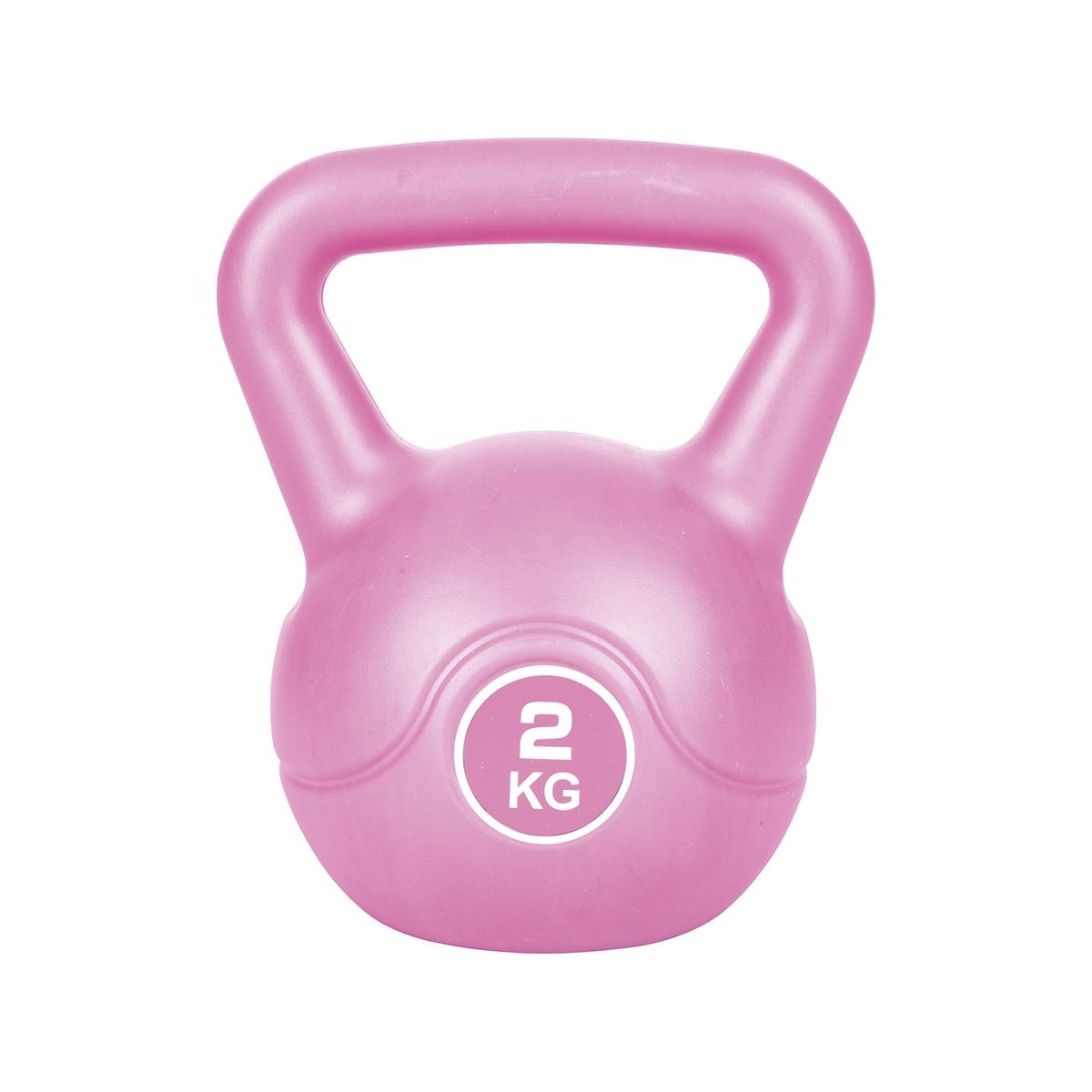 2Kg Kettlebell with Non-Slip Grip for Fitness Exercises Tibor