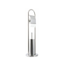 Avela Bathroom Stand with Toilet Brush Holder and Toilet Paper Holder in Metal Promotion