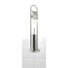 Avela Bathroom Stand with Toilet Brush Holder and Toilet Paper Holder in Metal Discounts
