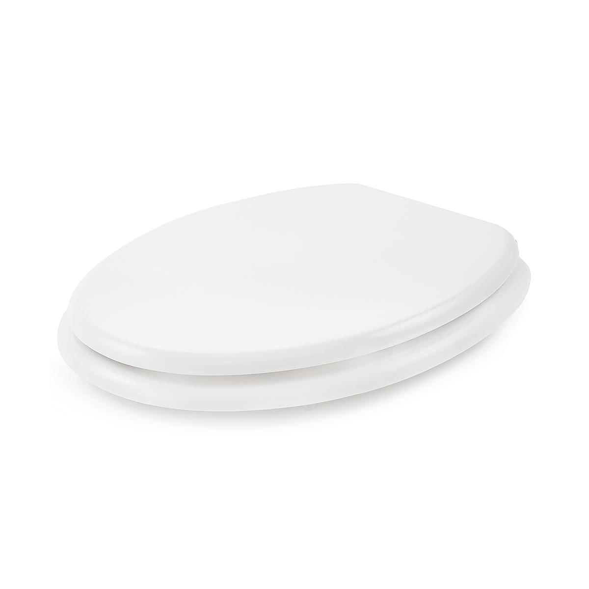Universal White MDF Toilet Seat Cover Axis Promotion