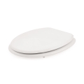 Universal Toilet Seat Cover White Satin MDF Finish Tunai Promotion