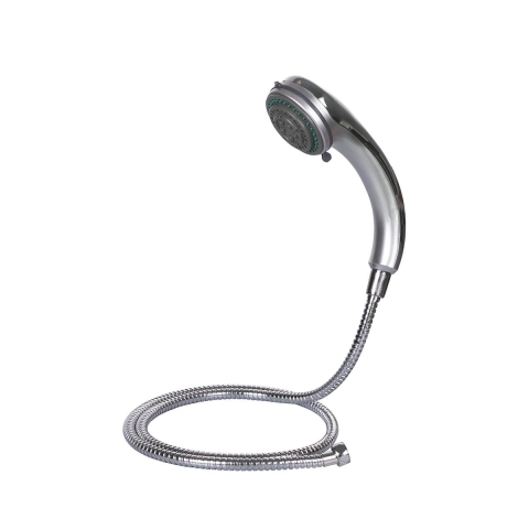 Kirel Multi-Function Shower Head with Brushed Steel Hose Promotion