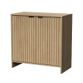 Wooden Cabinet for Living Room, Kitchen, Office with 2 Doors, 80x40x72cm, Yuva Promotion