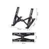 Lumoa Adjustable Foldable Stand for PC and Laptop Model