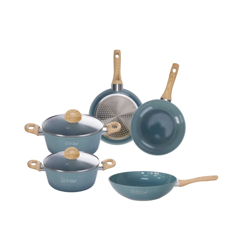 Boracay 7-Piece Non-Stick Ceramic Cookware Set for Induction Promotion
