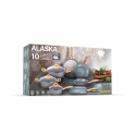 10-Piece Nonstick Ceramic Cookware Set for Induction Stoves Alaska On Sale