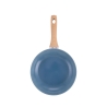 Set of 2 Non-Stick Ceramic Frying Pans for Induction Cooktops, 22-26cm Sale