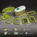 8-in-1 Kitchen Slicer with 12 Accessories Dicer Chef On Sale
