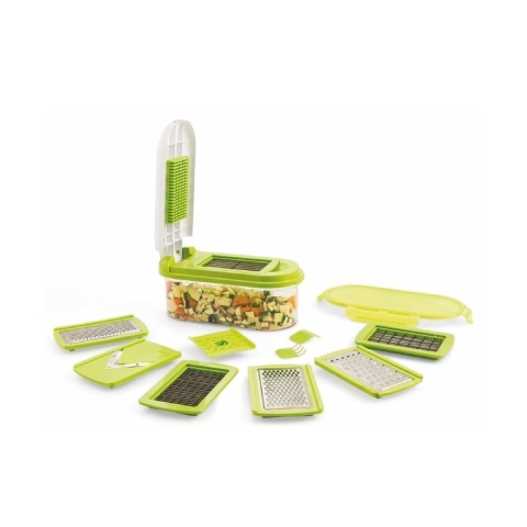 8-in-1 Kitchen Slicer with 12 Accessories Dicer Chef Promotion