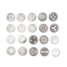 Moltek Aluminum Cookie Press with 20 Discs and 4 Nozzles Bulk Discounts
