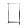 Zulea Metal Coat Rack with Wheels, Double Shoe Holder, 88x42.5cm Sale