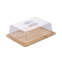 Wood Cheese Board with Lid 24.2x18.8x7.5 cm Savia Promotion