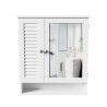 Bakira Bathroom Mirror Cabinet in Lacquered MDF Wood, 60x15xH68 cm Offers