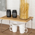 Seluna Foldable Wooden Kitchen Organizer Divider 32x28x15.5cm Model