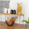 Kurnek Wooden Foldable Kitchen Divider Organizer 47x18.5x22cm Catalog