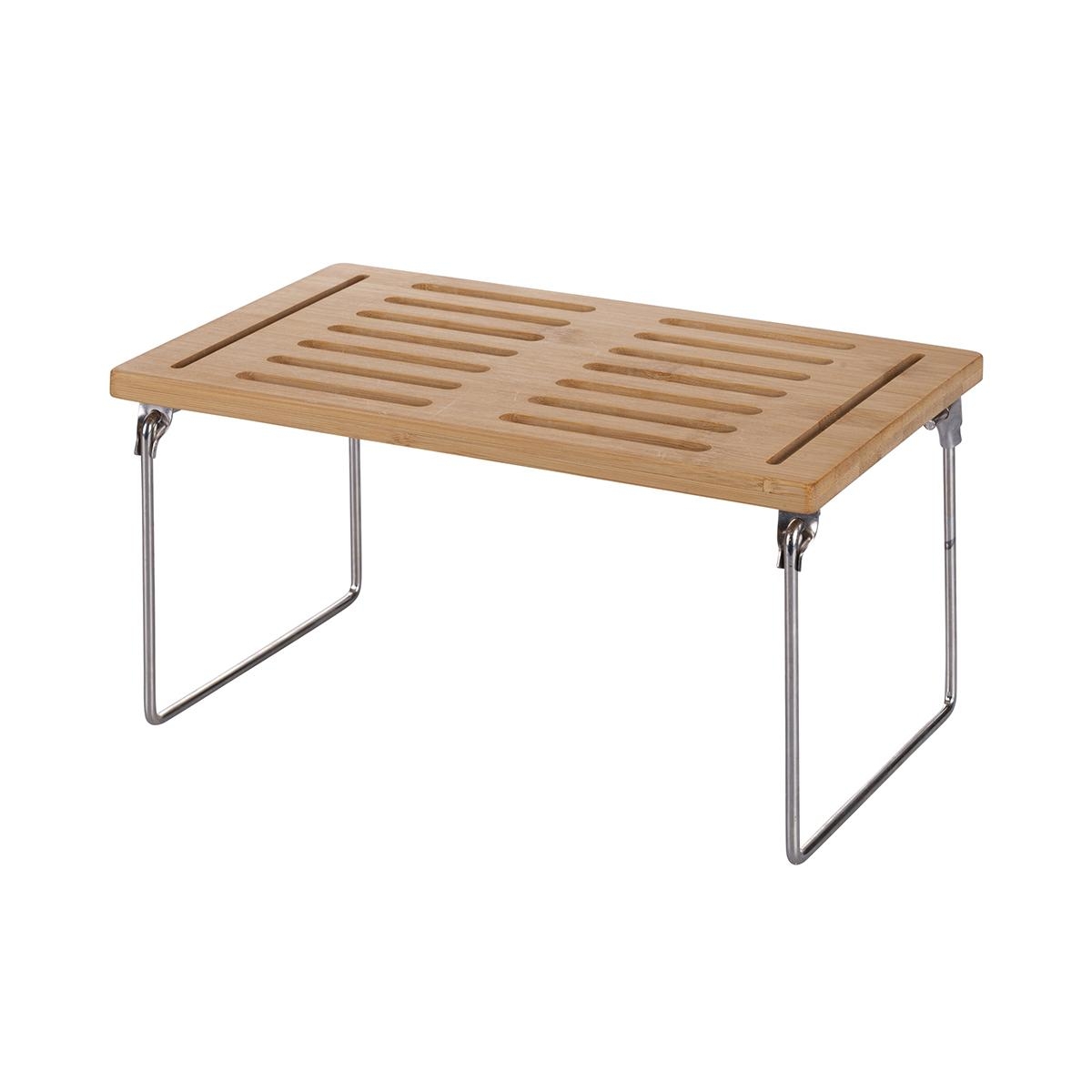 Mareka Foldable Wooden Kitchen Divider Shelf 31x18.4x15.5cm Promotion