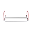 Indoor Outdoor Clothesline 2 Hooks 5 Strings 54x34 cm Nuvika Offers