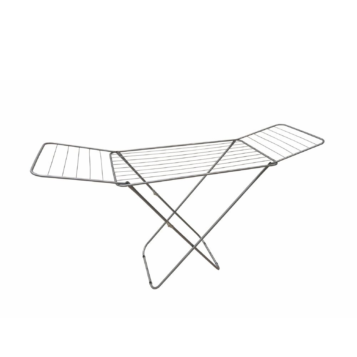 Foldable Iron Drying Rack for Two Loads Silvermoon Promotion