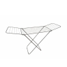 Foldable Iron Drying Rack for Two Loads Silvermoon Promotion