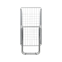 Foldable Iron Drying Rack for Two Loads Silvermoon On Sale
