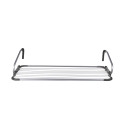 Felora Balcony and Indoor Clothes Drying Rack, 2 Hooks, 8 Lines, 106x55 cm Offers