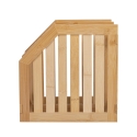 Tolvak Wooden Corner Kitchen Shelf Unit 3-Tier, 25x25x23cm Sale