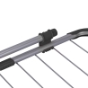 Felora Balcony and Indoor Clothes Drying Rack, 2 Hooks, 8 Lines, 106x55 cm Discounts