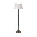 Kirosh Satin Metal Floor Lamp with White Shade Promotion