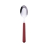 24-Piece Stainless Steel Flatware Set with Red Handles Movida Catalog